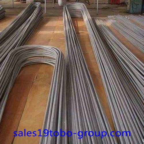 Hot bend U Pipe U shaped bend seamless steel pipe black painted ASTM TP321H