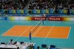 Volleyball sports floor