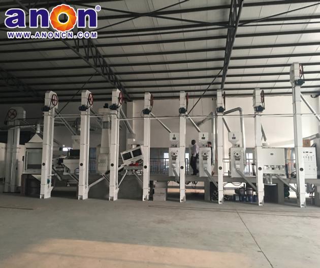 ANON 3 TPH Complete Mill Rice Processing Equipment Low Price rice processing plant cost