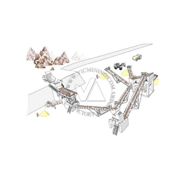 VSI 100tph sand making machine of hard stone 