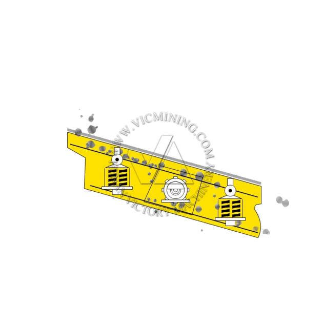 Mining Circular Motion Vibrating Screen 45kw