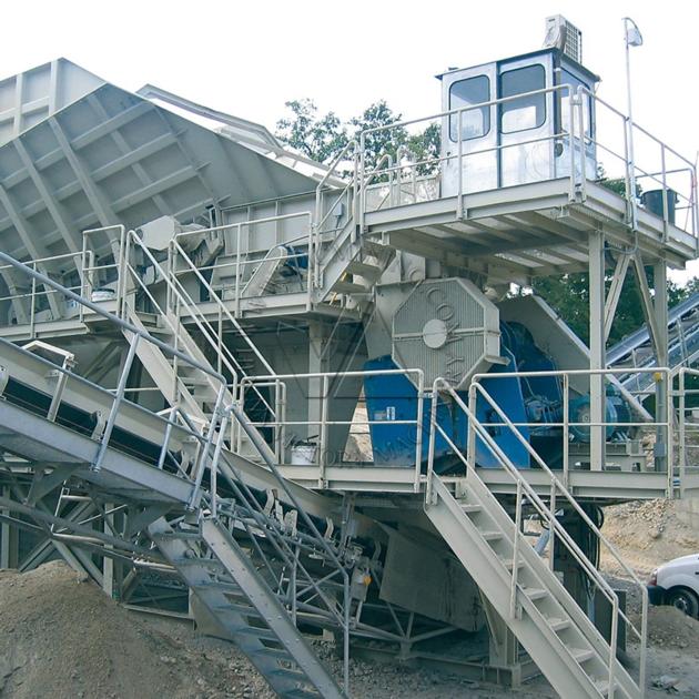 Big Size Quartz Mobile Rock Breaker