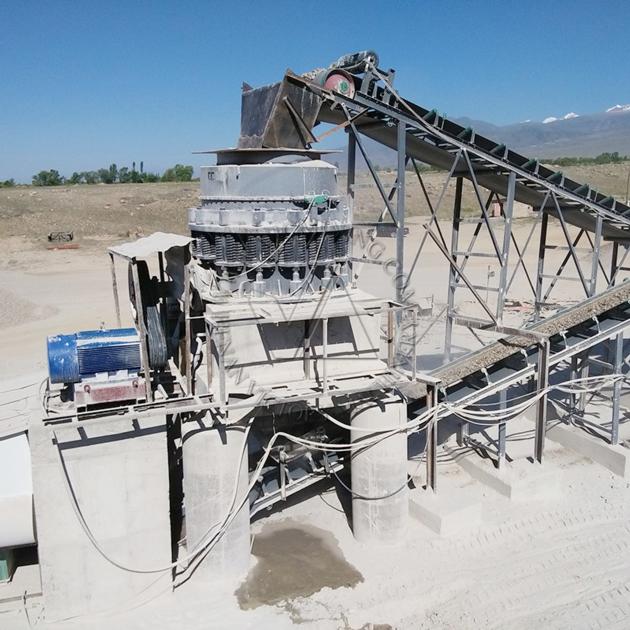 Mini Primary Cone Crushing Line Machine