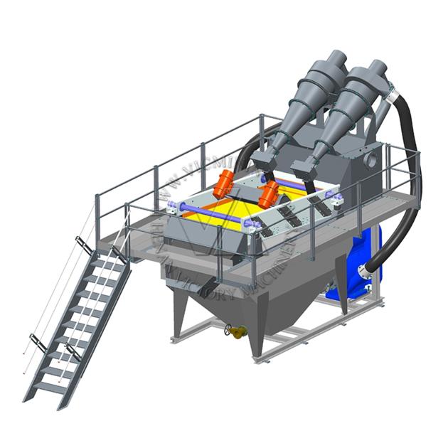 Sand Dehydration And Recycling Machine Washed