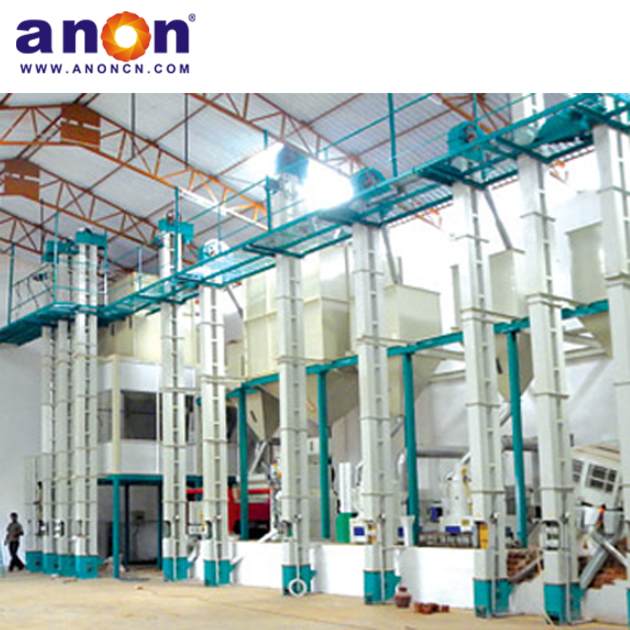 ANON Steamed Automatic Rice Mill Machine