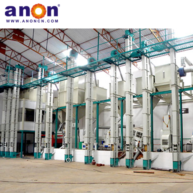 ANON Steamed Automatic Rice Mill Machine