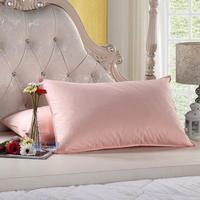 pure white duck feather gopose down pillow  