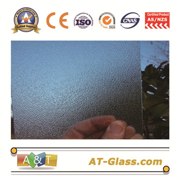4 6 8mm Clear Nashiji Patterned Glass for window furniture door