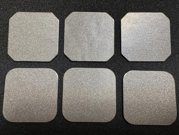 10um Porous Titanium Plate With Chamfers