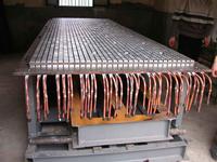 molded grating for chemical plant platform construction