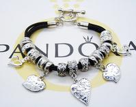 925 silver multi charms Pandora Bracelet