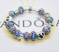 925 silver multi charms Pandora Bracelet