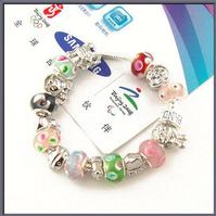 925 silver multi charms Pandora Bracelet