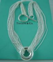 Tiffany Ten Row round Toggle necklace