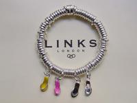 Links of London- Sweetie Bracelet with 4 charm
