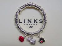 Links of London- Sweetie Bracelet with 4 charm