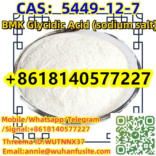 New BMK Glycidate BMK Glycidic Acid 99% White powder CAS 5449-12-7 