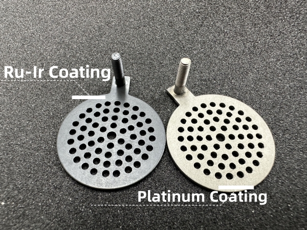 Ruthenium Iridium Titanium Electrode For Hydrogen