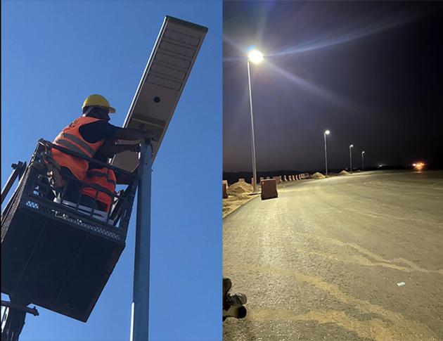 Adjustable LED Module All In One Solar Street Light (SLA)