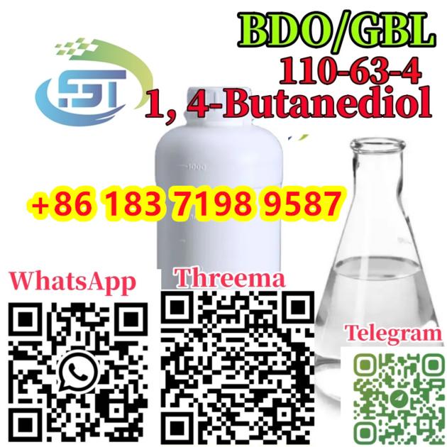Supply High quality CAS 110-63-4 BDO Chemical 1,4-Butanediol C4H10O2 Chemical Raw Material with fast