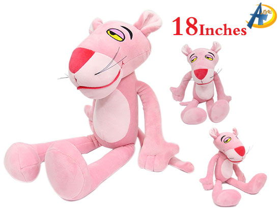 Pink Panther anime plush doll