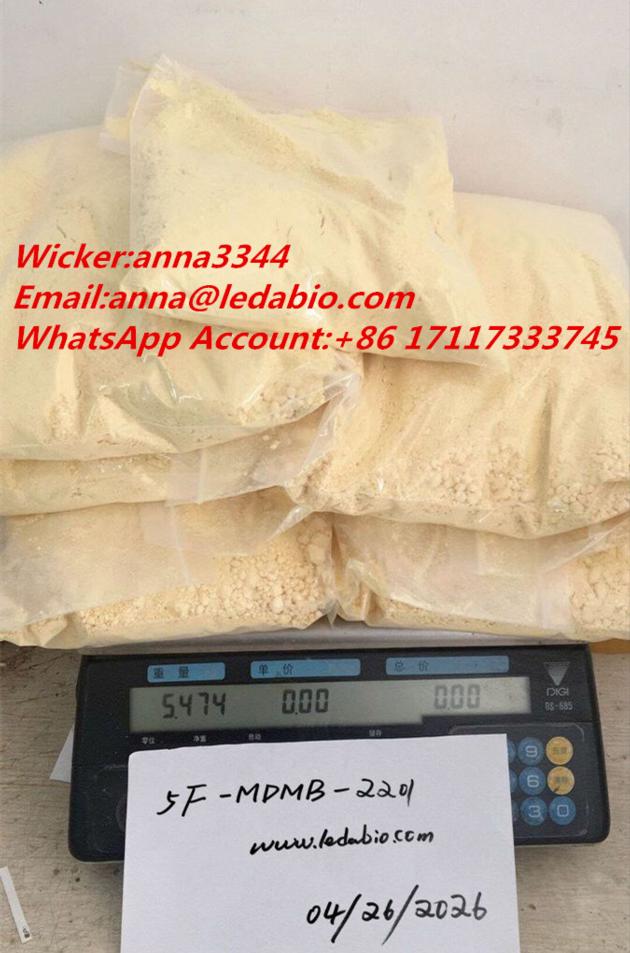 5F-MDMB-2201 Factory direct supply ,99.9% yellow powder