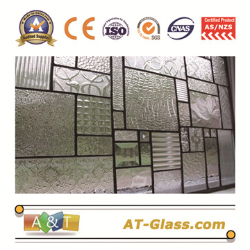 3mm 4mm 8mm Patterned glass for door window Furniture