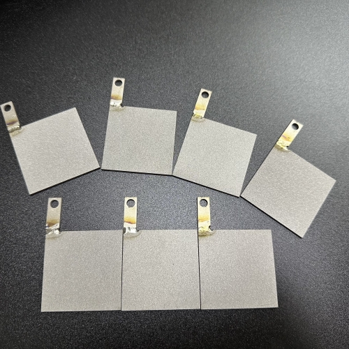 Platinum Coated Porous Titanium Sheets Electrodes