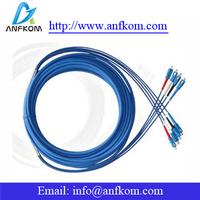 Armored optic fiber patchcord