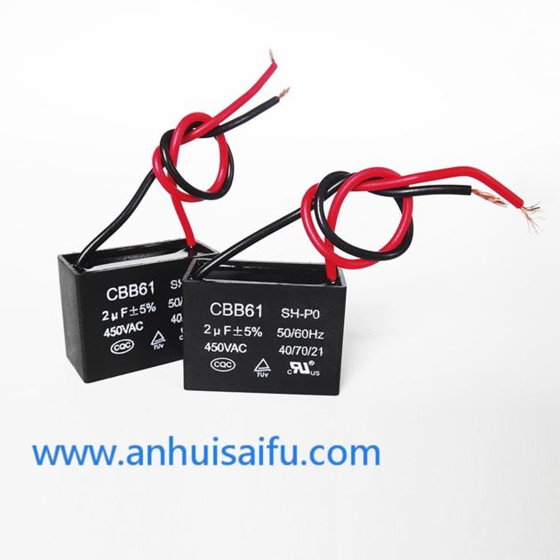 AC Motor Capacitor Plastic Case