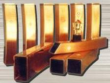 Copper mould tube for continuous casting