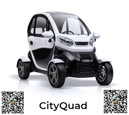 3000W Power Adult Mini Electric Car 4 Wheel 