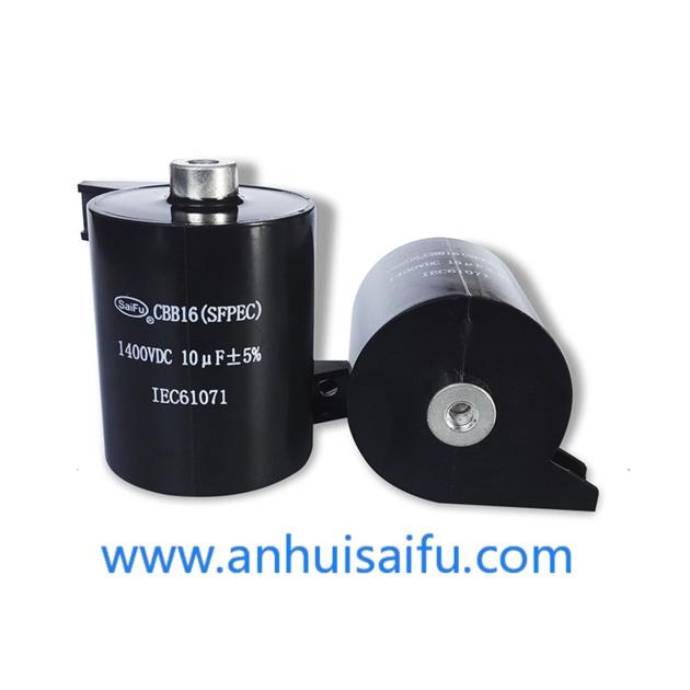 Square Electronic Component Cbb15 1250vdc Capacitor