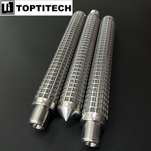 Double-frame Layer Stainless Steel 316 Pleated Filter Cartridge