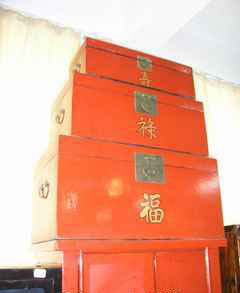 Asian Antique Furniture--Chinese Antique Box , Chest & Trunks