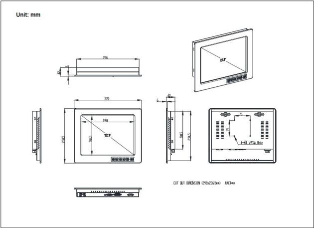 12 1 Inch Industrial Panel 1024x768