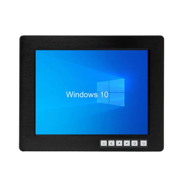 12.1 inch industrial panel 1024x768 lcd monitor with touch screen