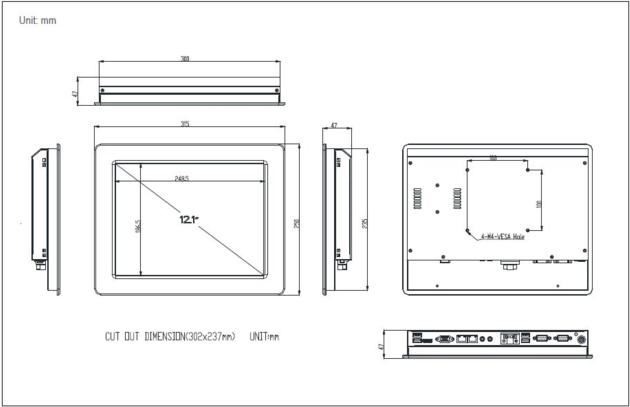 12 1 Inch Lcd 1024x768 All