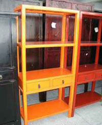 Asian Antique Furniture--Chinese Antique Shelf Unit