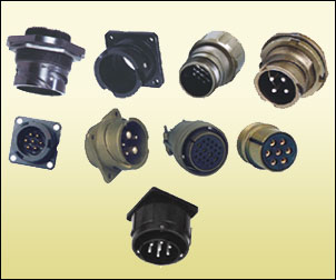 MIL-C-5015 series circular connectors