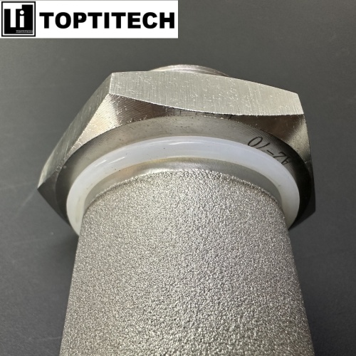 Porous Titanium Filter Element With Hexagonal