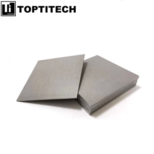 Porous Titanium Sheet for Gas Diffusion Layer