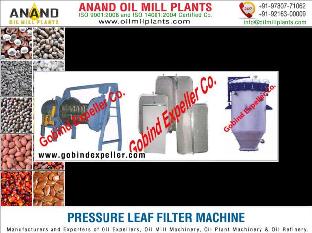 Cotton Seeds Oil Expeller Machine Manufacturers