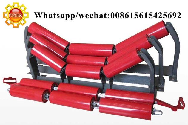 Trough carrying roller 