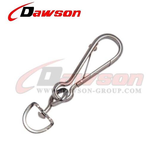 Zinc Plated  Nickel Plated Snap Hook with Swivel  