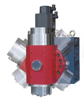 cnc swing spindle head