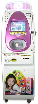 Nail Art Vending Machine