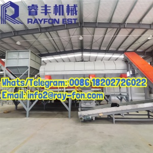 High Capacity Plastic Washing Crushing Machine