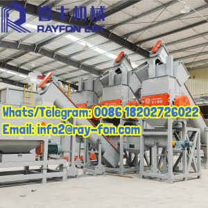 High Capacity Plastic Washing/Crushing Machine Line for PP/PE/PET Recycling, CE Certified