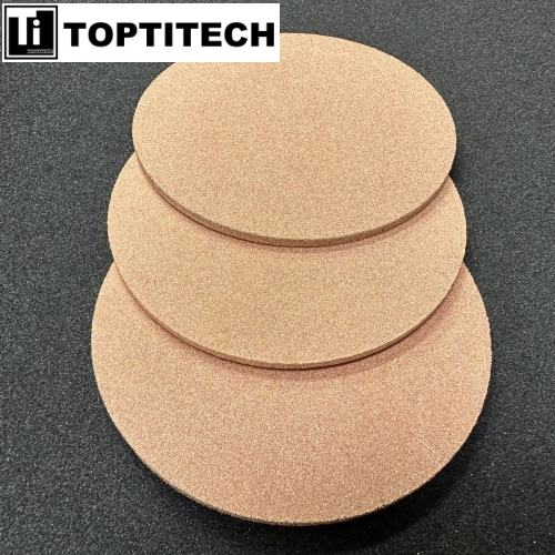 Red Copper Spherical Powder Porous Filter Plate